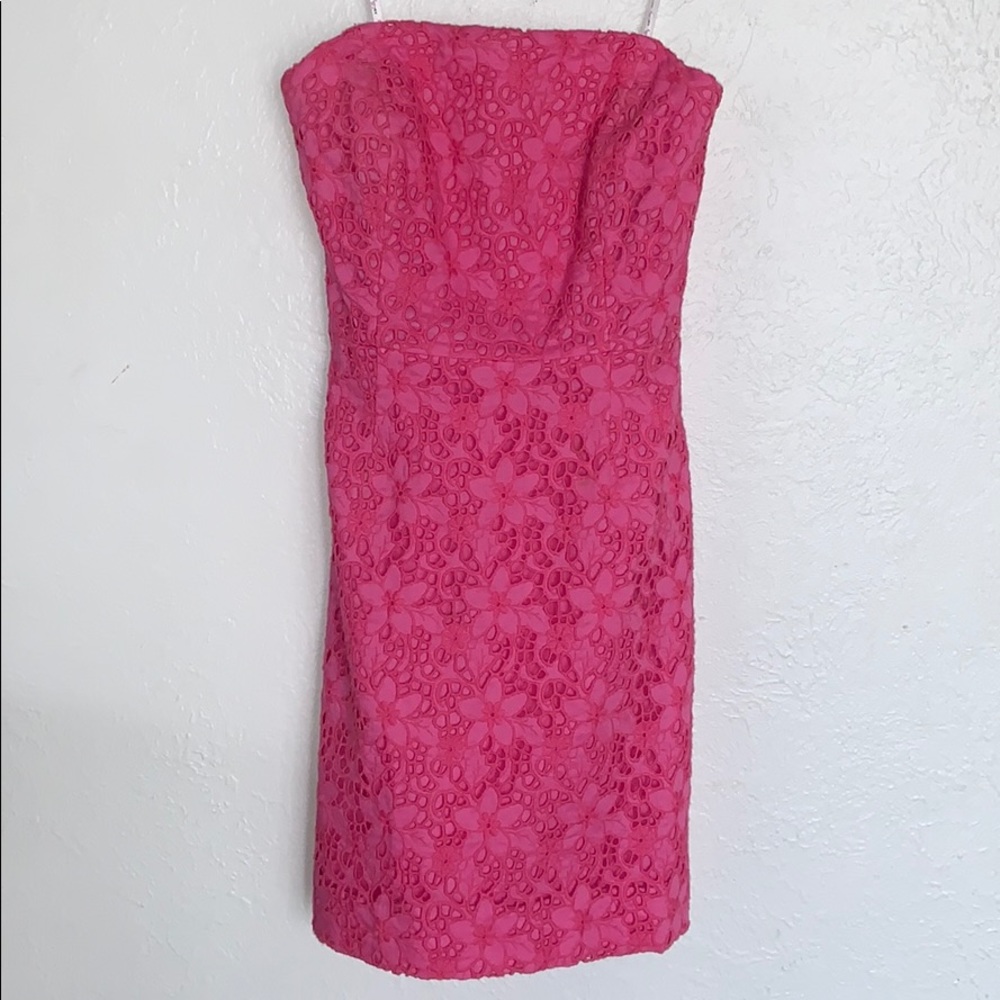 Lilly Pulitzer strapless dress